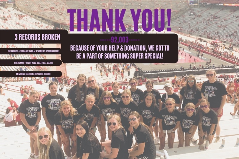 Burwell Public Schools Lady Longhorns Help Make History at Nebraska